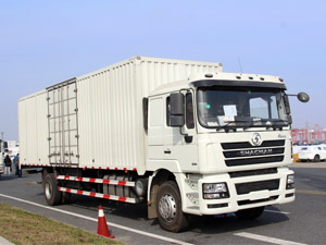 shacman steel box truck